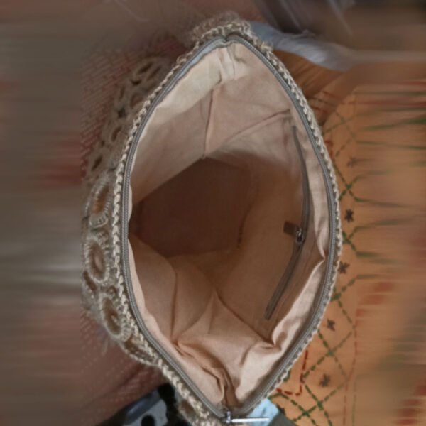 Sling Ring Bag Made of Jute - Image 3