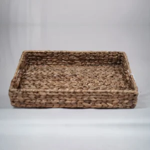 Water Hyacinth Braided Storage Tray