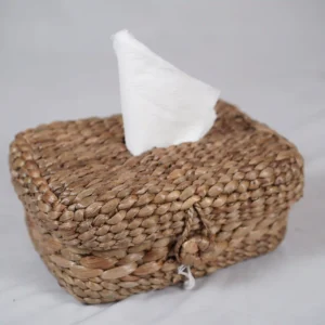 Water Hyacinth Tissue Box | Handcrafted Eco-Friendly Tissue Holder