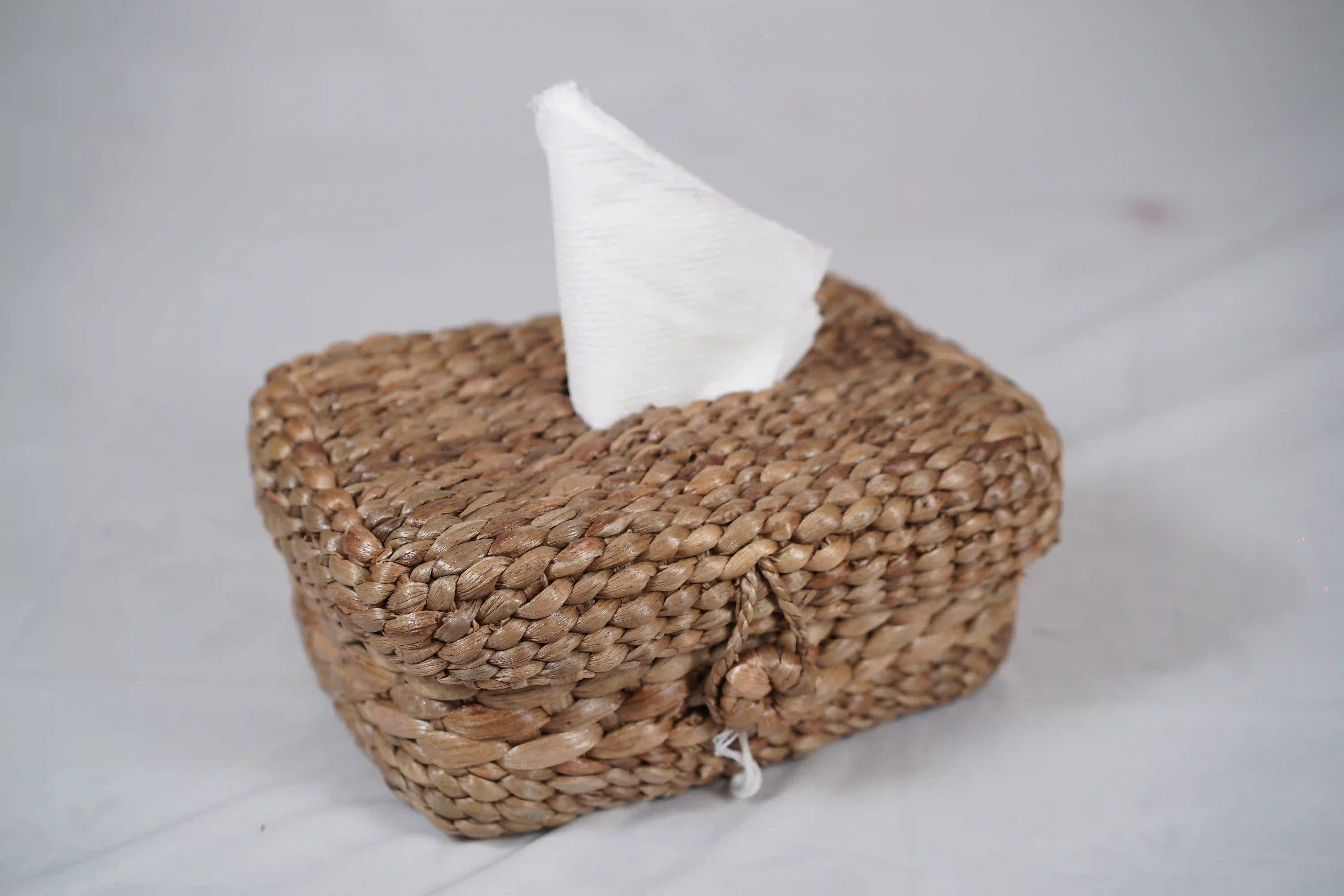 Water Hyacinth Tissue Box | Handcrafted Eco-Friendly Tissue Holder